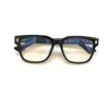 New classic retro optical glasses GIVENHE II square frame versatile punk style clear lens top quality with case transparent eyewear