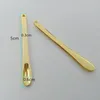 Zinc Alloy Gold Spoon Spice Powder Shovel Household Smoking Accessories Snuff Snorter Sniffer Portable Cream Spoons