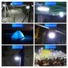 Luces de emergencia Tres niveles de carga ajustable LED Super brillante Blackout Mobile Night Market Iluminación exterior Lámpara de bombilla