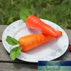 Simulation carotte Fruits réaliste faux légumes modèle amélioration de l'habitat artisanat bijoux cuisine photographie accessoires décoration