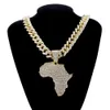 collier de carte africain