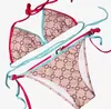 Damen-Bikini, Bademode, Badeanzug, sexy Bikini, Designer-Bikinis, Badeanzüge, Strandbekleidung, Schwimmen, Damen-Biki-Set, Damen-Badeanzug, Badeanzug mit Buchstaben-Aufdruck