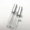 5ML Empty Plastic Eyeliner Tube Container Silver Cap Eyelash Extension Liquid Storage Holder Container