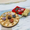 Obiekty dekoracyjne Figurki 7PC / zestaw Naturalne kryształy w kształcie serca Kamień ornament amythest 7 Chakras Rose Quartz Energy Healing Gemstone F