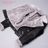 AELEGANTMIS Jesień Zima Skórzana Kurtka Kobiety Faux Fur Coat Ladies Slim Short Motorcele Biker Kurtka Podstawowa Ciepła Pluszowa Odzież 1011007