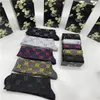 2021 Designers Mens Womens Socks Five Pair Luxe Sports Winter Mesh Letter Printed Tiger Wolf Head Sock Embroidery Cotton Man With Box rtgjrt