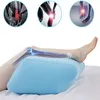 Soft Inflatable Wedge Pillow For Leg Heaven Rest Cushion Lightweight Kneehelps Relieve Edema, Travel Office Home