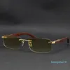 안경 액세서리 나무 림없는 선글라스 실버 18K 골드 메탈 선물 GLA