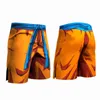 27 Couleurs Homme Compression Vêtements Anime T-shirts Costume Vegeta Son Goku Streetwear Fitness Leggings Shorts Sportwear S-3XL G1222