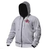 Olympia män gymnastier fitness bodybuilding sweatshirt pullover sportkläder man träning jacka hoodie kläder 210813
