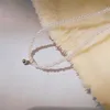 Collane con ciondolo Collana Dongdaemun della Corea del Sud Vento freddo femminile Temperamento semplice Moda selvaggia Catena con clavicola di perle d'acqua dolce naturali