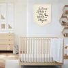 Decorative Figurines Objects & Display Durable Wall Canvas Banner For Baby Nursery Hanging Pennant Alphabet Home Decor Kids Room Early Educa