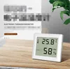 Güncelleme Dijital LCD Termometre Higrometre Sıcaklık Nem Test Cihazı Kapalı Metre Monitör 2 Stilleri