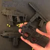 Mini Pistol Gun Toy Model P90 TEC-9 SUMPACHINE Съемка Безопасные Пули для взрослых Коллекция мальчиков День рождения подарки