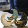 Creative Fragrance Lamps Mideast Arabic Moon Shape Incense Burner Desktop Decoration