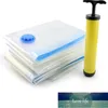 Vacuüm opbergtas Home Transparante Border Opvouwbare Kleren Organisator Seal Seal Compressed Travel Saving pakket met pomptassen Fabriek prijs Design kwaliteit