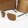 Sonnenbrillenhütte, modische Sonnenbrillenlinse, hochwertige Marken-Sonnenbrille für Mann und Frau, polarisierte UV400-Gläser, Lederetui, Stoffbox, AC4820542