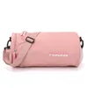 Спортивный фитнес-мешок для женщин розовый йога тренировки плавать мешок водонепроницаемая плечо сумочка путешествия Dufle выходные BLOSA сухой влажный комбо Q0705