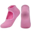 Herbst Frühling Frauen Professionelle rutschfeste Sport Yoga rückenfreie Socken Baumwolle atmungsaktive Boden Knöchelsocke rutschfeste Gym Fitness Workout Sox Slipper