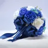 Bröllopsblommor Kyunovia 3st/Set Bouquet Boutonniere och handledsblommaturet GC29