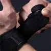 Fitness Sport WeightLifting Gloves Silikon Anti-Slip Workout Half Finger Handskar CrossFit Gymnastik Grepp Hand Palm Protection 1274 Z2