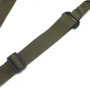 Нейлоновая стрижка регулируемая тактическая точка Bungee Rifl Beels Gun Airsoft Sling Hunting Green черный ремешок