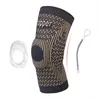 Elleboog Kniebeschermers 1 PCS Siliconen Gevoerde Beschermers Sport Veiligheid Bodybuilding Compressie Patella Ondersteunt Kniebeschermers