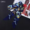 Designer Brand Scarf Women's Luxury Twill Printed Satin Shawl Tied Bag Ribbon Narrow And Long Neck C48 Scarves227x