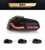 Reverse Light Fog Lamp For Volkswagen Golf 6 2010-2014 Car Taillight LED Dragon Scale Turn Signal Taillight Assembly