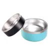 Dog Bowl Pet Bowls 64oz/2L 42oz/1.2L 32oz/0.9L 304 Stainless Steel Feeding Feeder Water Food Station Solution Puppy Supplies