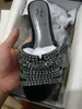 Brand new women's slipper sandal shoes gina ladies flats heels sandal shoes with diamond high quality !