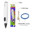 Nuova penna da stampa 3D Penna da disegno a penna di disegno a bassa temperatura 3D Penna 3D 1.75mm PCL filamento per bambini regalo di compleanno giocattolo creativo
