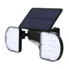 56 LED Solar Dual Head Motion Sensor Light Outdoor Tuin Verstelbare Spotlight