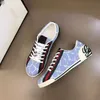 L'ultima vendita di alta qualità da uomo retro sneakers basse da stampa design mesh pull-on moda donna di lusso scarpe casual traspiranti KMJAA02138