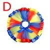 0-10y ins girls rainbow tutu платья юбки Новые дети новорожденного кружева принцесса юбка Pettiskirt рюшами балет танцевальная одежда юбка holloween одежда