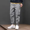 Mode Streetwear Männer Jeans Lose Fit Verstärktes Designer Casual Cargo Hosen Japanischen Stil Hip Hop Joggers Hosen