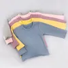 ガールズ太く暖かいフランネルの赤ちゃんパジャマ服セットシャツパンツ子供レジャーウェア6M-3T 221 U2