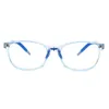 Lunettes lunettes mignon Flexible rose clair bleu noir cristal plastique titane mode garçon fille monture optique lunettes G129 monture de lunettes de soleil