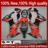 Kroppskit för Kawasaki Ninja ZX1000C 1000cc ZX-10R 2008 2009 2010 Body 56No.94 ZX1000 C ZX 10R ZX10 10 R 1000 CC 08-10 ZX10R 08 09 10 Mörk Orange Motorcykel Fays