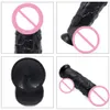 Massage Items 26*7cm Big Dildo Realistic Huge Dildos Suction Cup Dildo Sex Toy For Women Super Huge Dildo Waterproof Black Flesh Gay Sex Toys