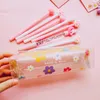 Sacs à crayons 1 Pcs Kawaii Case Flower School Box Pencilcase Bag Supplies Papeterie