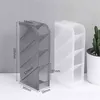 Creative Multifunctional 4 Grid Desktop Organizer Pen Holder Makeup Storage Box School Office Accessories Stationery 2111128448184