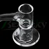 Beracky Full Weld Straight Terp Slurper Blender Fumer Quartz Banger 2mm 20mmOD Entièrement Soudé Bord Biseauté Slurpers Clous Pour Bongs En Verre Dab Rigs