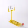 Stress Relief Toy Foldable Mini Basketboll Spel Office Skrivbordsbord Båge Boll Födelsedaggåva Till CBA Lovers Training Leksaker