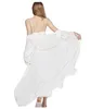 Sexy Sling Dress Sleeping Robe Due pezzi Faux Silk Sleepwear Donna Elegante Lady Pizzo Camicie da notte a maniche lunghe Accappatoi T0008 210901