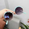 Children's Fashion Flower Sunglasses Good Quality Metal Frame Shade For Girls And Boys 4 Colors Wholesale