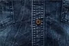 AIOPESON 100% coton coupe ajustée Denim chemises hommes décontracté couleur unie à manches longues s Jeans automne mode pour 220309