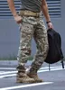 Pantaloni da uomo US SWAT Multicam Black Tactical Cargo Men Waterproof Casual Military Army Combat Work Pantaloni da uomo Pantaloni sportivi