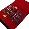 Professional Carrying Case Black PU Leather Pets Hair Scissors Bags Pouch holder 20pcs/30pcs scissors Display Box