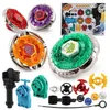 Beyblades burst Set Metal Fusion Toys with Dual Launchers Hand bayblade Spinning Tops Toy Bey blade Classic toy children's gift X0528